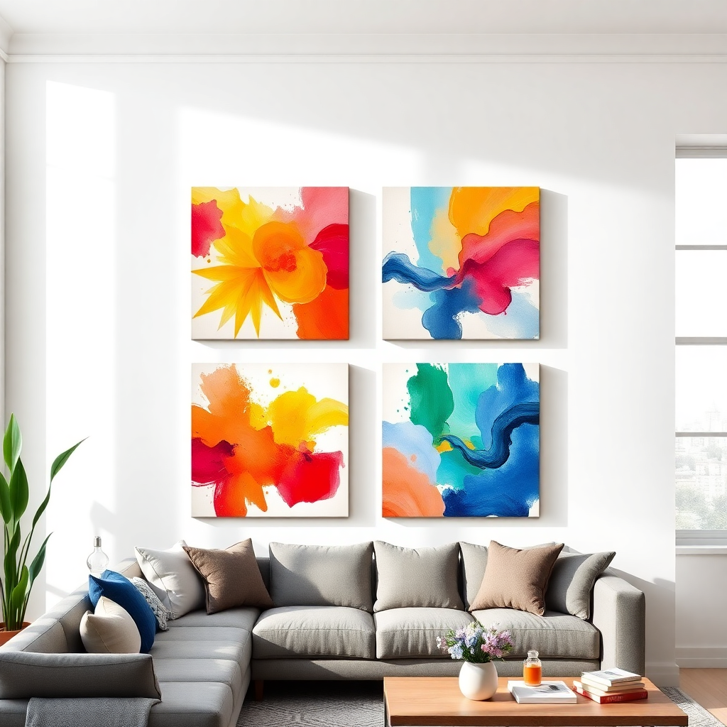 AI canvas example designs